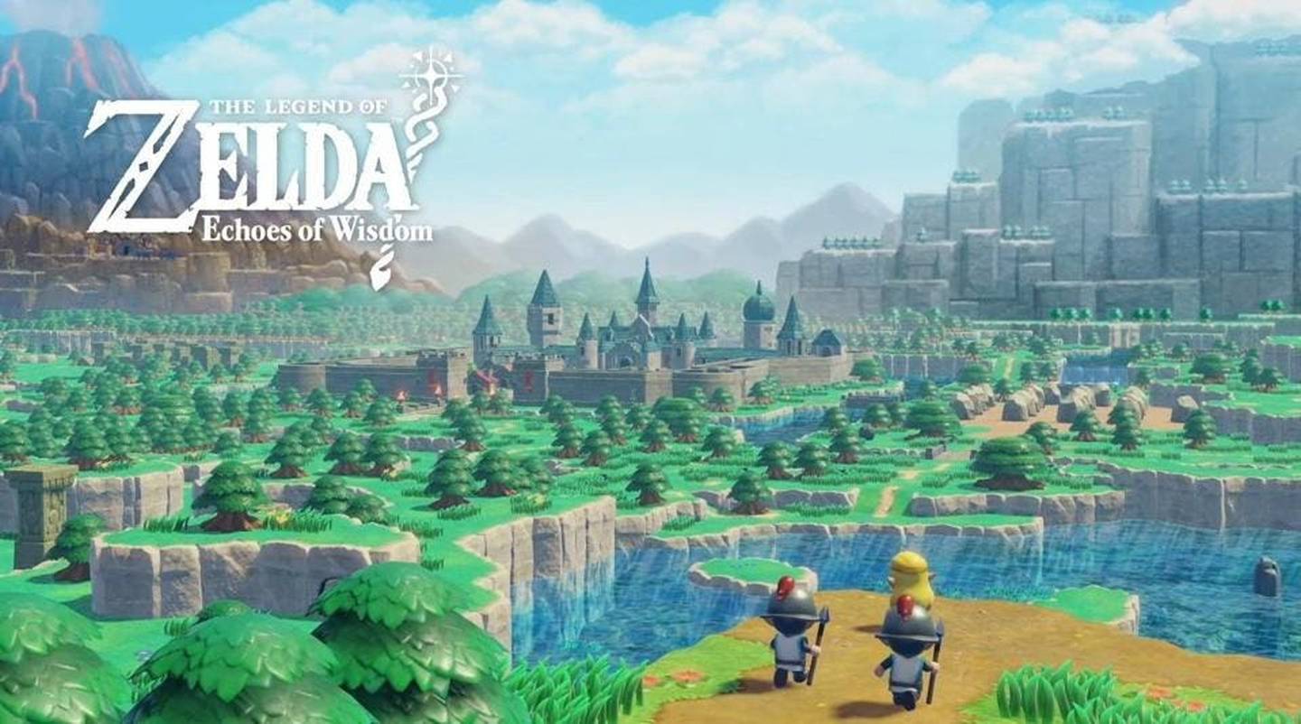 The Legend of Zelda: Echoes of Wisdom nos pone en los zapatos de la Princesa Zelda y su carrera por salvar a la humanidad. Foto: Nintendo.