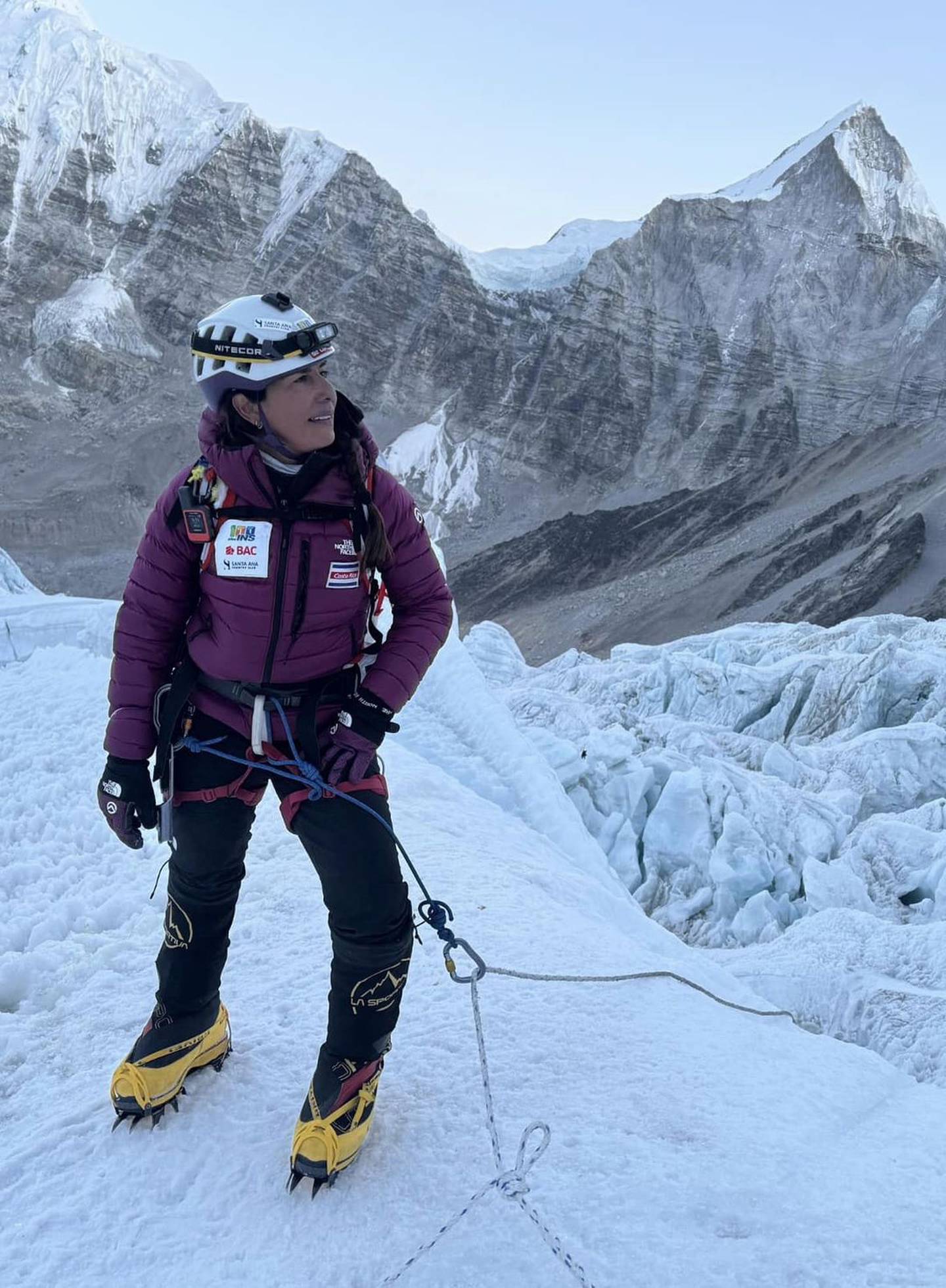 Ligia Madrigal, monte Everest