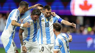 Argentina debutó en Copa América sudándose más de la cuenta ante Canadá, acá los goles