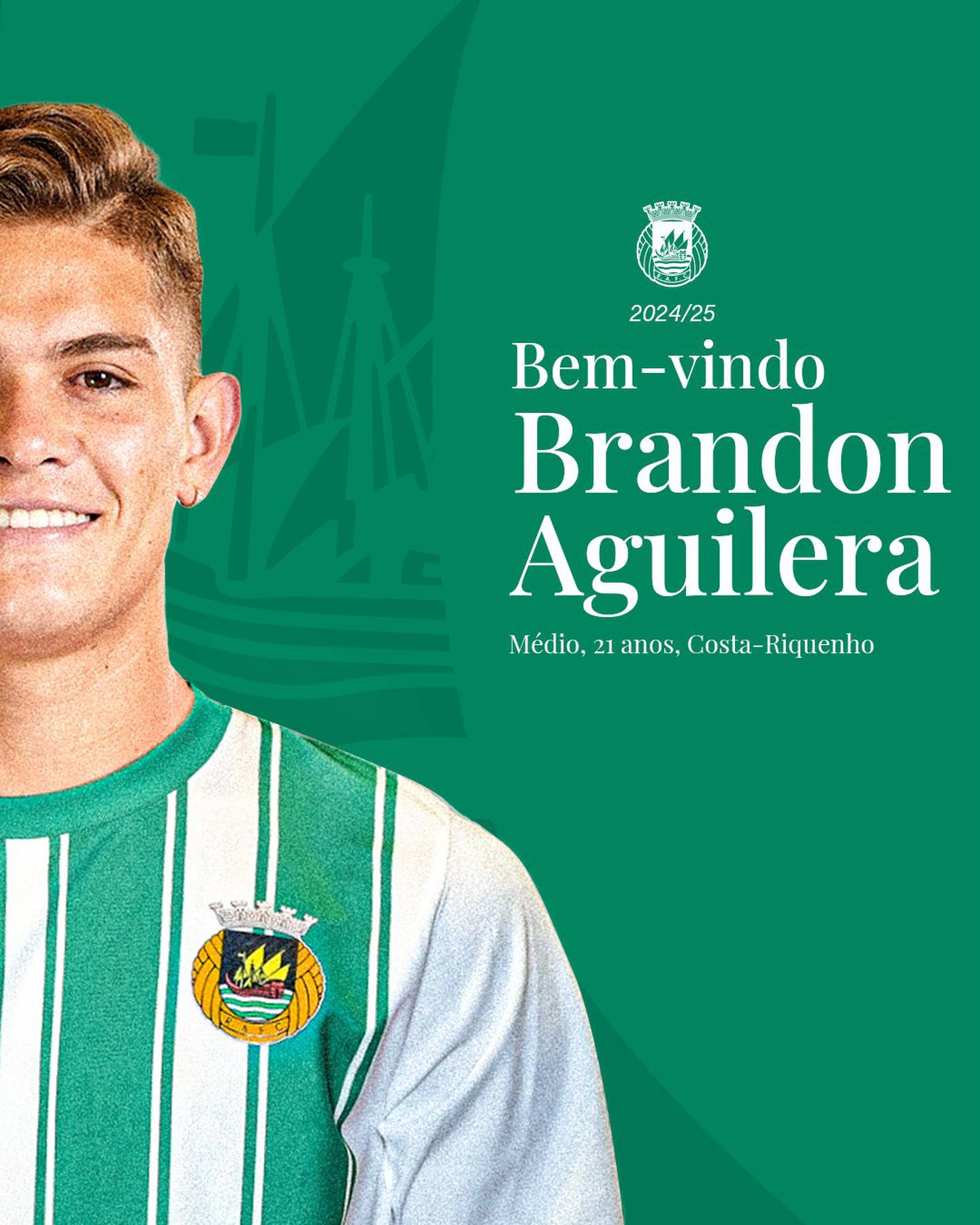 Brandon Aguilera jugará en la primera división de Portugal