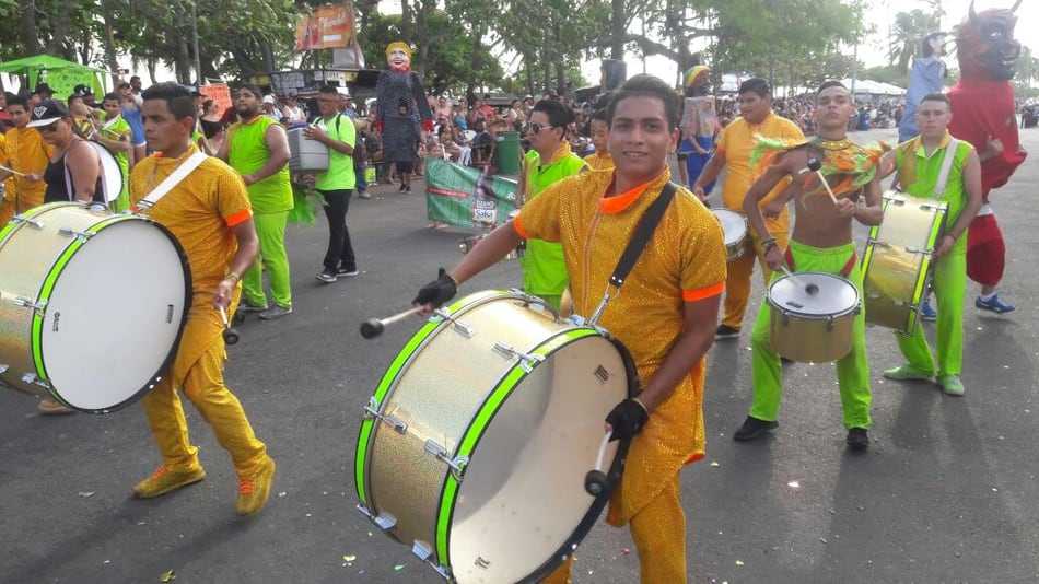 Carnavales Puntarenas 2018 La Teja