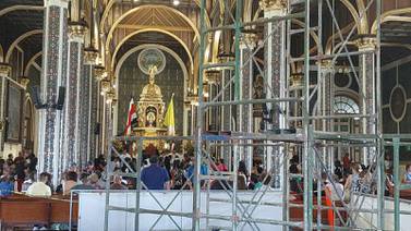 ¿Qué está pasando en la basílica de Nuestra Señora de los Ángeles en Cartago?