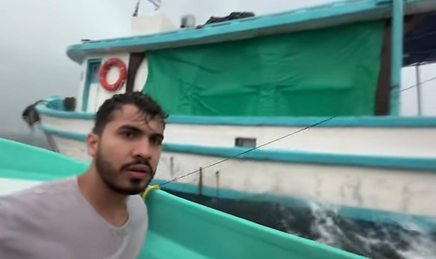 Araya Vlogs siente que casi se muere en altamar en Puntarenas