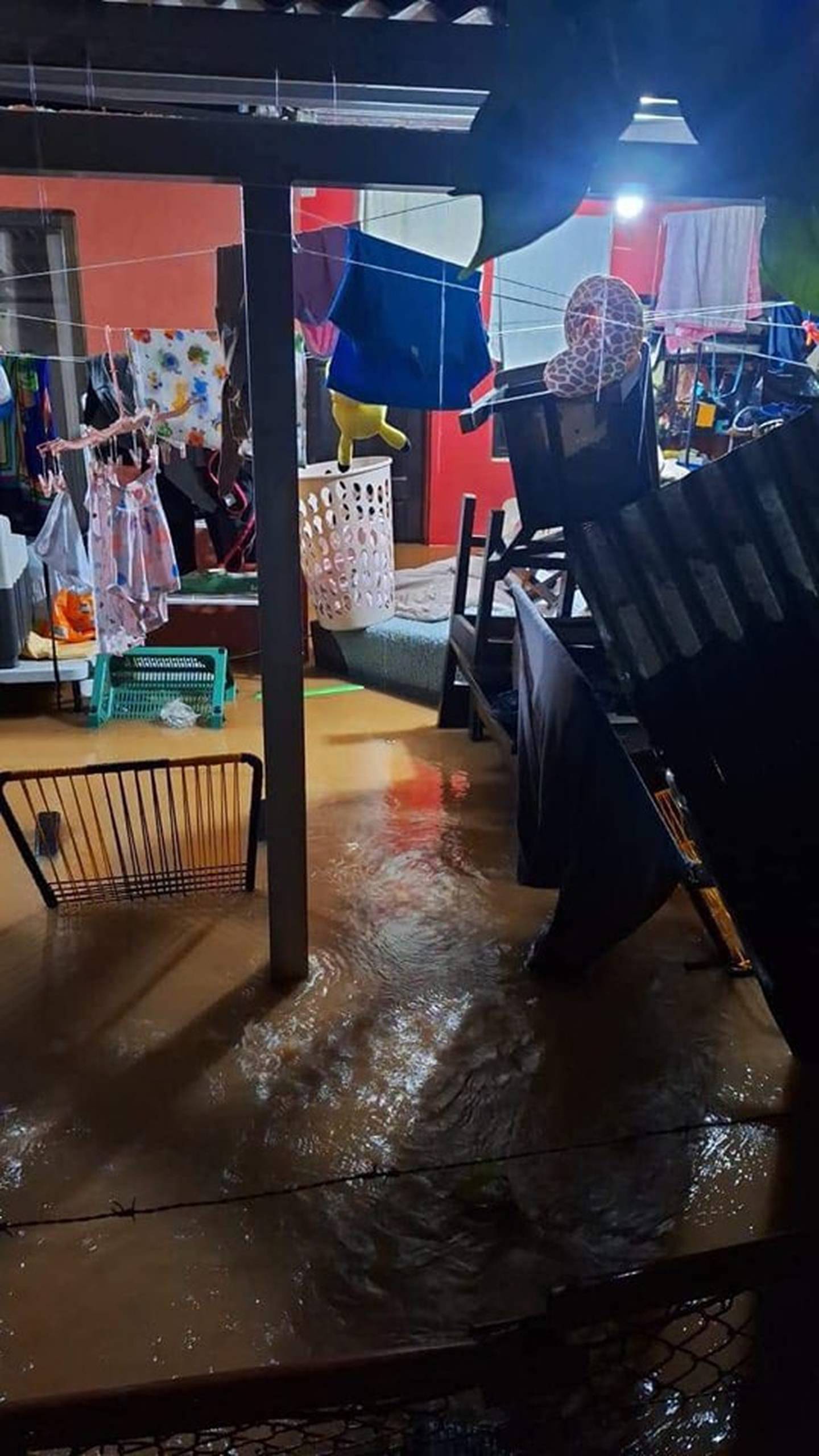 Inundaciones en Guanacaste. Foto cortesía.