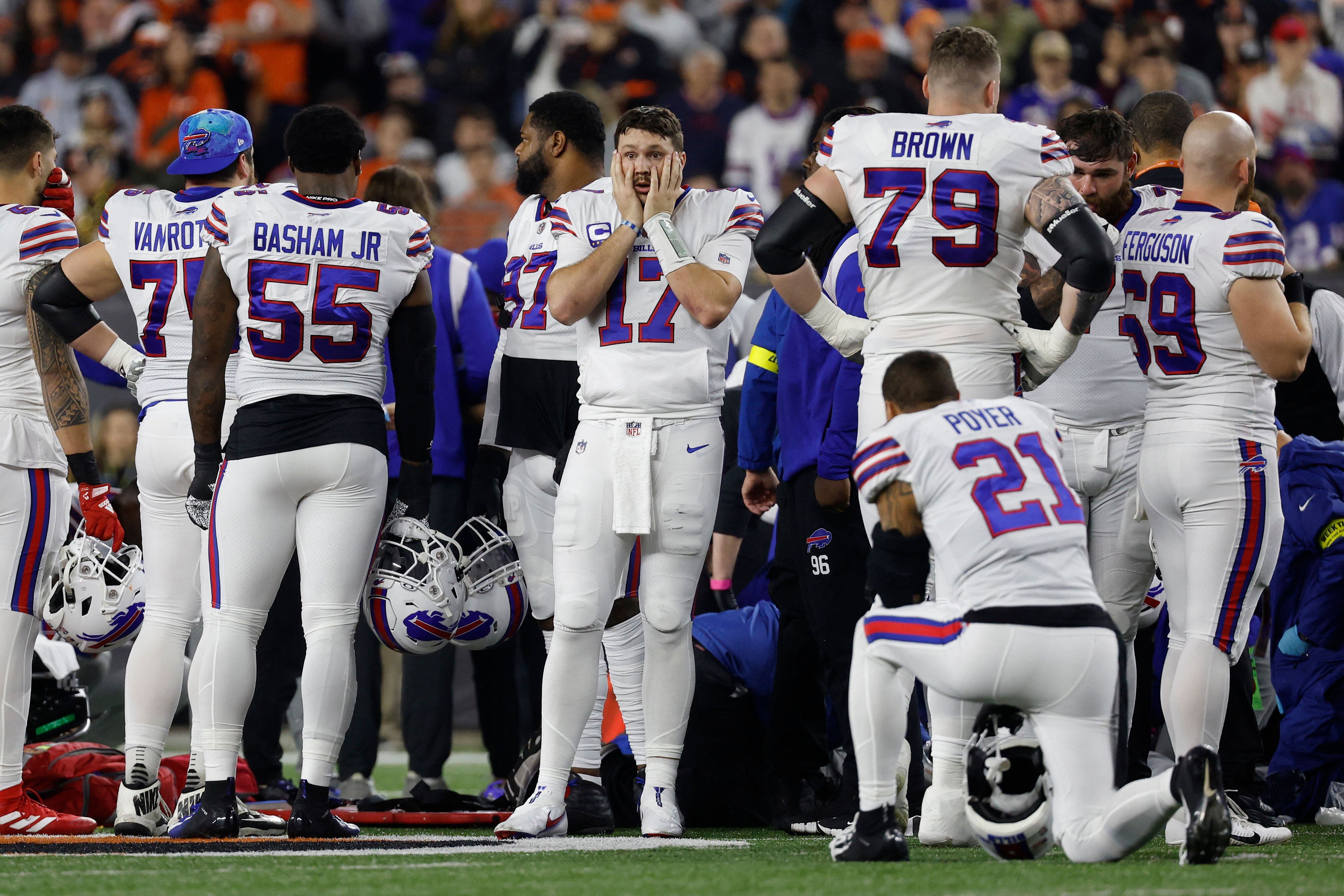 NFL no reanudará partido Buffalo Bills vs. Cincinnati Bengals – El  Financiero