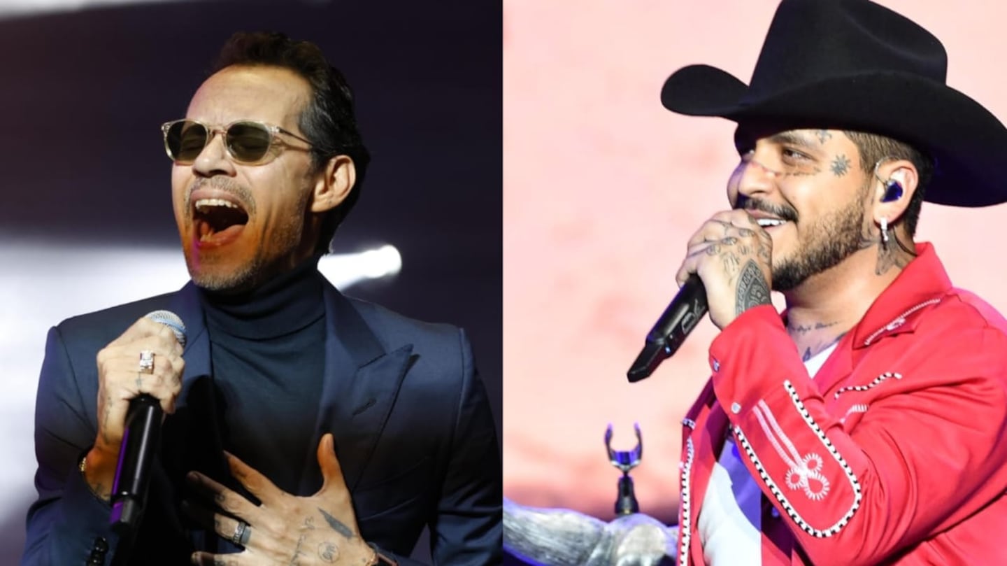 Marc Anthony y Christian Nodal cantarán juntos en diciembre para los  costarricenses | La Teja